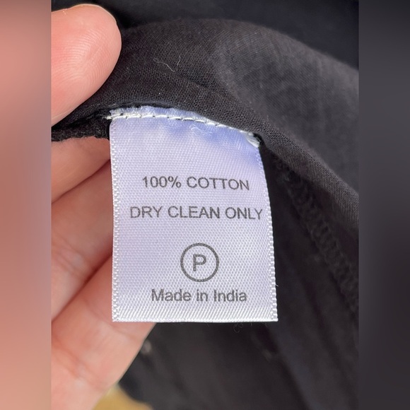 Mille resort and travel smocked waist button front midi skirt size medium - Picture 9 of 9